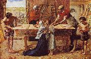 Sir John Everett Millais Christus im Hause seiner Eltern oil painting artist